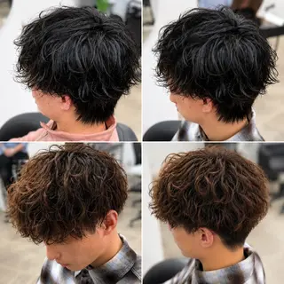 パーマ メンズ メンズ特化美容師 ◆ルナのヘアスタイル