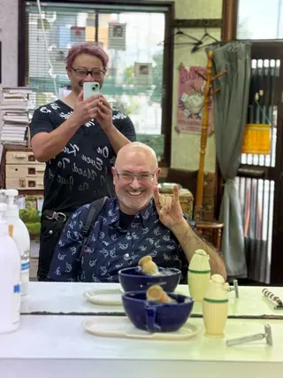 ショート やました 理容所のヘアスタイル