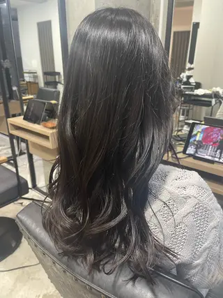 セミロング パーマ 江野沢 頼太のヘアスタイル