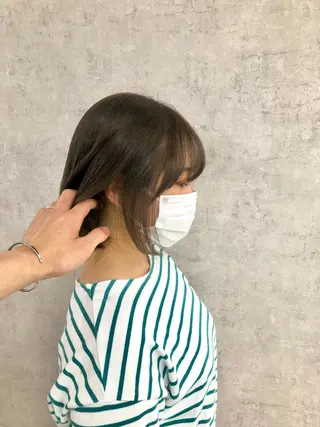 ショート カラー パーマ ヘアアレンジ メンズ キッズ ネイル マツエク・マツパ エビスザキレン／メン ズ／心斎橋🌳のヘアスタイル
