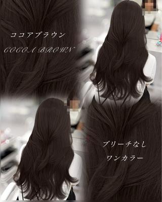 ロング カラー 韓国ガーリーヘア🎀 Sayaka🤍のヘアスタイル