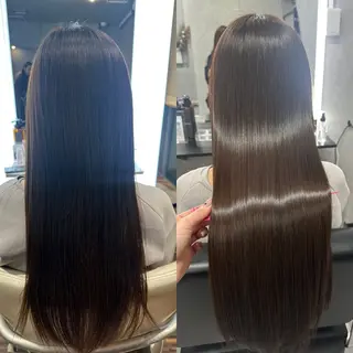ロング 髪質改善サロン 南船場　みおのヘアスタイル