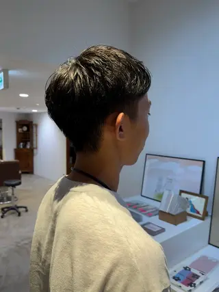 パーマ メンズ nishihama nanaのヘアスタイル