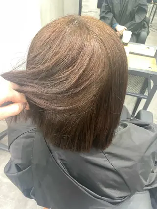 ミディアム yui/パーマ/ メンズカットのヘアスタイル