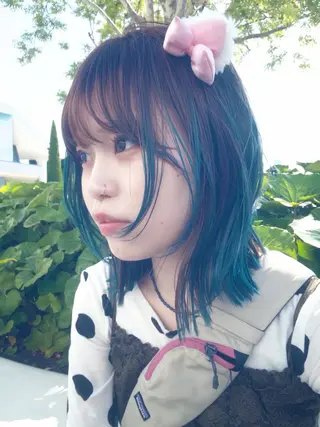 ミディアム カラー ❕マンツーマン施術❕ 🍊Moemiのヘアスタイル