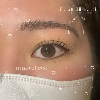 マツエク・マツパ YUI アイリスト ᐩᕀ UNELMAのマツエク・マツパデザイン
