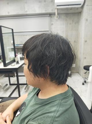 ショート 大城正樹 Cecil HAIRのヘアスタイル