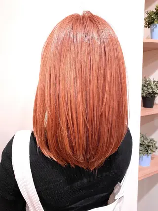 セミロング 髪質改善/レイヤー ハッシュカットひなたのヘアスタイル