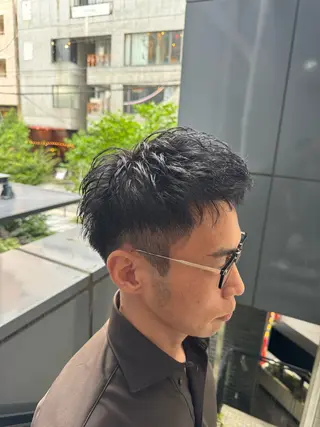 メンズ 河野 悠のヘアスタイル