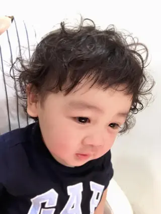パーマ キッズ mai /Lita中央橋のヘアスタイル