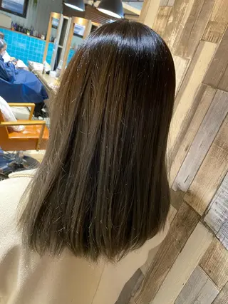 セミロング 🟣メンズパーマ 川端 永遠🟣のヘアスタイル