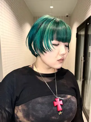 ショート 色落ち特化/似合わせ カット🎼MEIのヘアスタイル