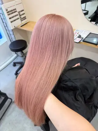 ロング 🍒透明感カラー /ダブルカラー🍒のヘアスタイル