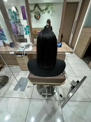 ミディアム 小平 悠人のヘアスタイル