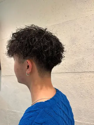 ミディアム 澁谷 創磨のヘアスタイル