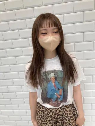 ロング カラー 半個室サロン🫧 ササキアヤカのヘアスタイル