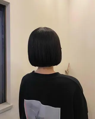 ショート ムナカタ アカリのヘアスタイル