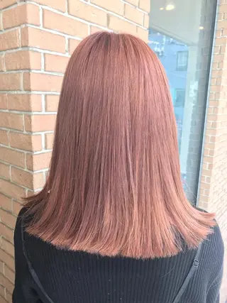 ミディアム カラー パーマ ヘアアレンジ メンズ キッズ ネイル マツエク・マツパ サロンドミルク 原宿のヘアスタイル