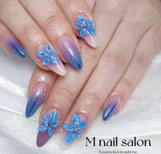 ネイル M🌷nail 長さだし専門店のネイルデザイン