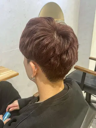 ショート メンズパーマ🌟 吉澤慶一郎のヘアスタイル