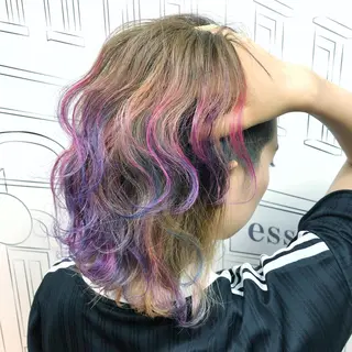 ミディアム カラー レイヤー⭐️カラー ⭐️平川雅史のヘアスタイル