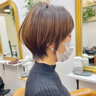 ショート 長谷川 駿のヘアスタイル