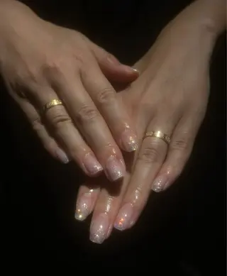 ネイル White nail KAEDEのネイルデザイン