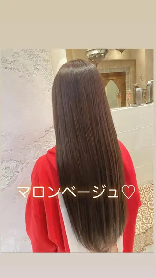 ロング 縮毛矯正・髪質改善 ❣️三浦正也のヘアスタイル
