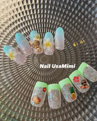 ネイル Nail Usa Mimi ASAKOのネイルデザイン