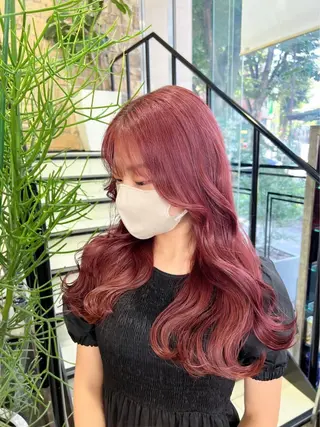 ロング カラー Hina/カラー特化 /艶カラーのヘアスタイル