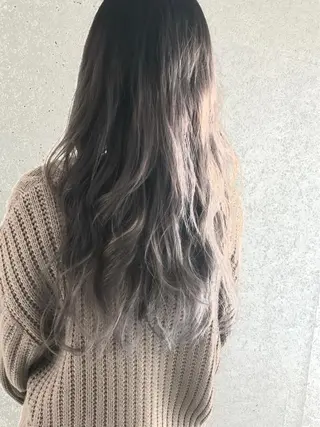 ロング カラー KOOKI スティードトーキョーのヘアスタイル