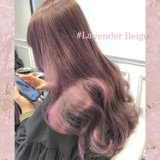 ロング カラー miyu /トレンド カラー×艶髪のヘアスタイル