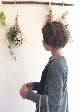 ショート カラー mai /Lita中央橋のヘアスタイル
