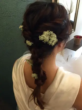 ロング 工藤 久美のヘアスタイル