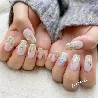 ネイル パラジェル有/ 長さだし/mahoのネイルデザイン