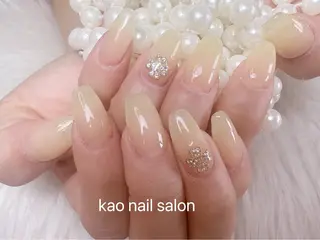 ネイル kao nail マグネット/長さだしのネイルデザイン