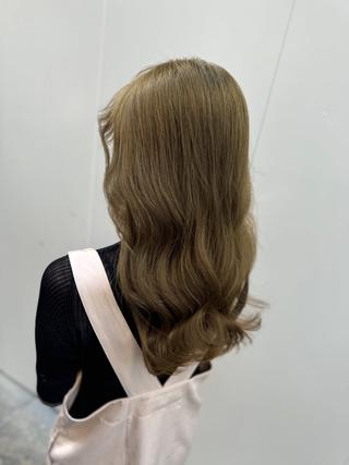 セミロング カラー Lovestasy 京都河原町店のヘアスタイル