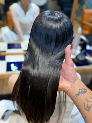 セミロング カラー 🎨デザイン🥇 美髪・艶髪 日暮千敬のヘアスタイル