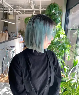 ショート mizuki / 似合わせブリーチのヘアスタイル