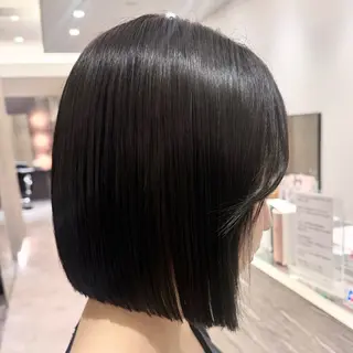 ショート NATSUNO ✮ボブ/縮毛矯正のヘアスタイル
