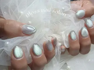 ネイル ゆり🌷 gloss nailのネイルデザイン