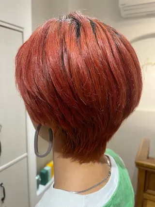 ショート カラー 🌈透明感カラー🌈 🌟吉田祐介🌟のヘアスタイル
