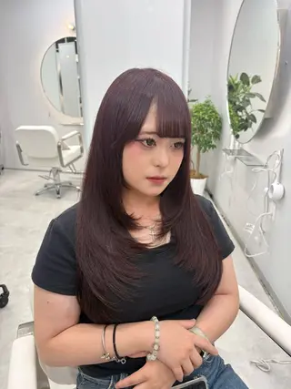 ロング 透明感カラー| 代官山🎀ねねのヘアスタイル