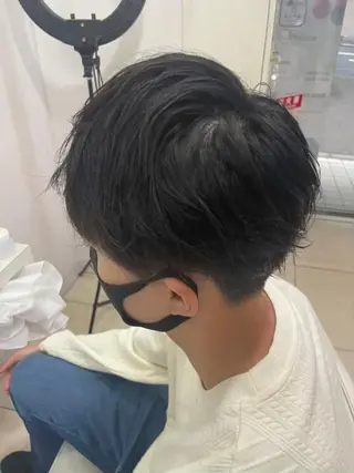 ショート メンズ 【メンズカット】 ✂️モデル募 市村のヘアスタイル