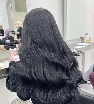 カラー 💎色落ちまで綺麗 寒色HARUKA💎のヘアスタイル