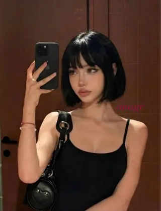 aku🩷韓国風🩷 暖色カラー🎀のヘアスタイル