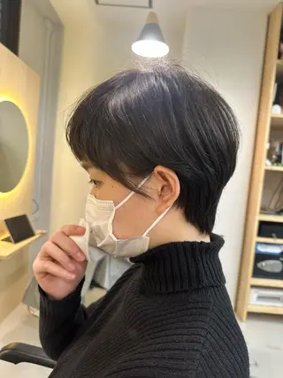 ショート 深見 真由のヘアスタイル