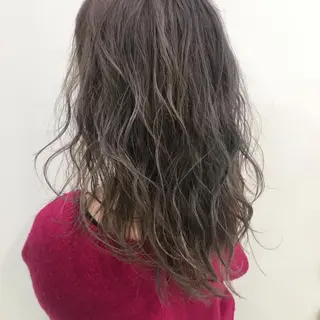 ロング カラー イシマル ナオヤのヘアスタイル