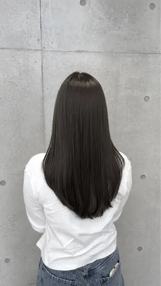 ロング カラー パーマ ヘアアレンジ メンズ 赤み消し艶カラー/美 髪☘️Reika☘️のヘアスタイル
