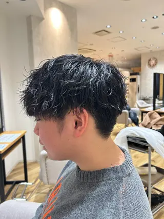 メンズ fizelle天王寺 井上椋介のヘアスタイル
